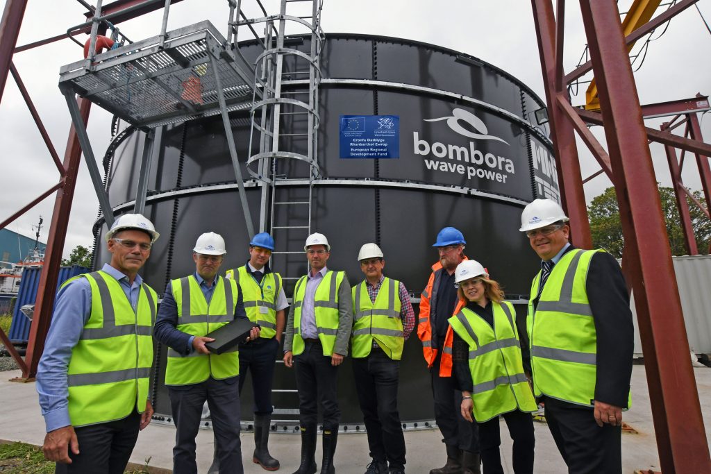 Simon Hart MP visits Bombora Test Tank & Partners