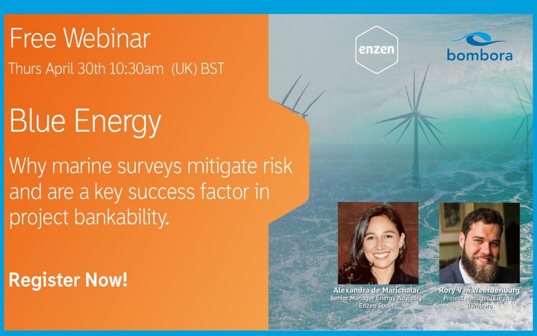 Blue Energy – Free Webinar – Thursday 30th April